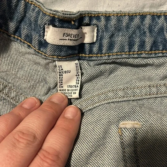 Distressed Jean Shorts - Picture 5 of 5